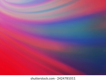 Light Blue, Red vector blur pattern. A completely new color illustration in a bokeh style. Brand new design for your business.