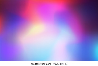 Light Blue, Red vector blurred and colored pattern. An elegant bright illustration with gradient. A completely new template for your business design.