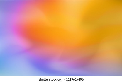 Light Blue, Red vector blurred template. Colorful illustration in abstract style with gradient. The completely new template can be used for your brand book.