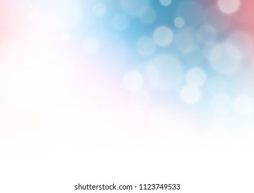 Light Blue, Red vector blurred bright background. An elegant bright illustration with gradient. Brand new style for your business design.