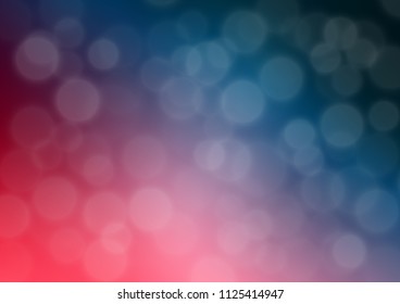Light Blue, Red vector blurred shine abstract template. Colorful illustration in abstract style with gradient. The blurred design can be used for your web site.