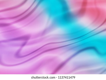 Light Blue, Red vector blurred shine abstract pattern. A completely new color illustration in a vague style. A new texture for your design.