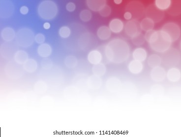 Light Blue, Red vector blurred bright background. An elegant bright illustration with gradient. The template can be used for your brand book.