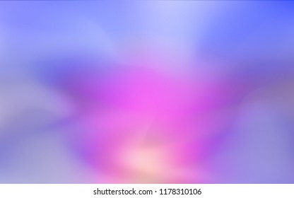 Light Blue, Red vector blurred bright template. Colorful illustration in abstract style with gradient. The textured pattern can be used for background.