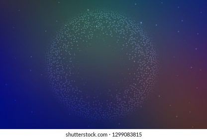 Light Blue, Red vector blurred pattern. Abstract colorful illustration with gradient. Elegant background for a brand book.