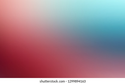 Light Blue, Red vector blurred shine abstract texture. Glitter abstract illustration with gradient design. Background for a cell phone.