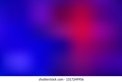 Light Blue, Red vector blurred shine abstract texture. Glitter abstract illustration with gradient design. New style for your business design.