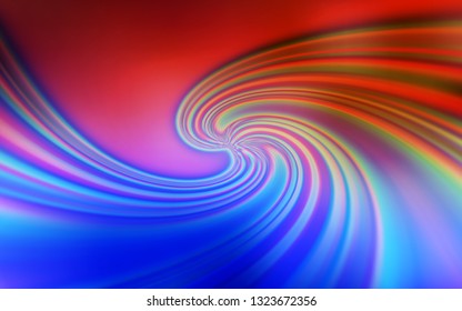 Light Blue, Red vector blurred and colored pattern. Shining colored illustration in smart style. Background for a cell phone.