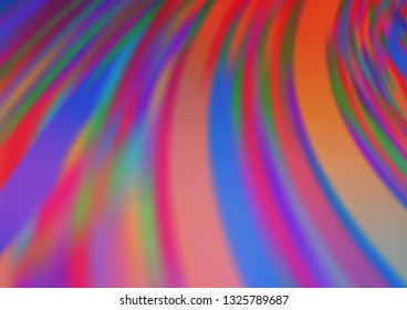 Light Blue, Red vector blurred background. Creative illustration in halftone style with gradient. The blurred design can be used for your web site.