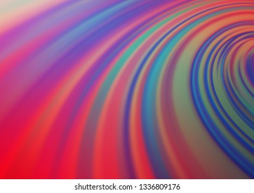 Light Blue, Red vector blurred bright background. Shining colorful illustration in a Brand new style. The elegant pattern for brand book.