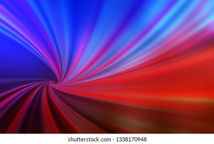Light Blue, Red vector blurred background. Colorful illustration in abstract style with gradient. Background for designs.