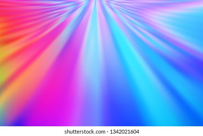 Light Blue, Red vector blurred bright template. Colorful illustration in abstract style with gradient. The best blurred design for your business.