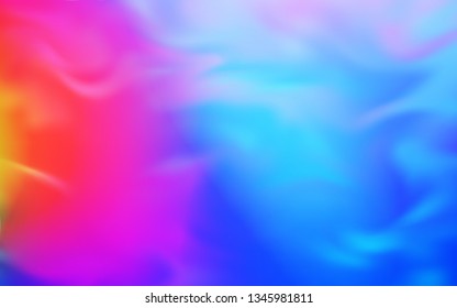 Light Blue, Red vector blurred bright pattern. Colorful illustration in abstract style with gradient. Completely new design for your business.