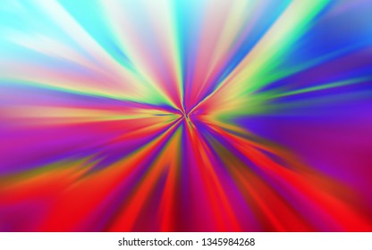 Light Blue, Red vector blurred background. Abstract colorful illustration with gradient. New way of your design.