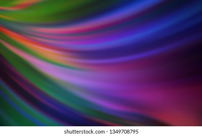 Light Blue, Red vector blurred bright template. A completely new colored illustration in blur style. Smart design for your work.