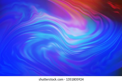 Light Blue, Red vector blurred bright pattern. Modern abstract illustration with gradient. Completely new design for your business.
