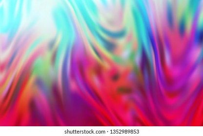 Light Blue, Red vector blurred bright pattern. Glitter abstract illustration with gradient design. Completely new design for your business.