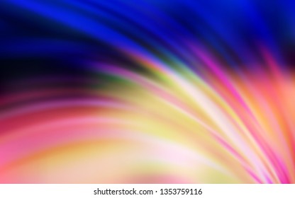 Light Blue, Red vector blurred shine abstract background. New colored illustration in blur style with gradient. New way of your design.