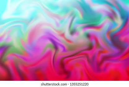 Light Blue, Red vector blurred and colored pattern. An elegant bright illustration with gradient. Blurred design for your web site.