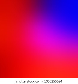 Light Blue, Red vector blurred colorful texture. Abstract illustration with gradient blur design. Background for cell phones.