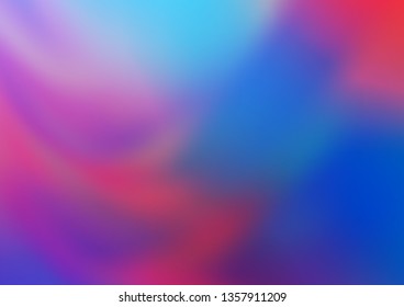 Light Blue, Red vector blurred shine abstract template. Shining colorful illustration in a Brand new style. The best blurred design for your business.