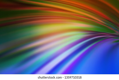 Light Blue, Red vector blurred bright template. Colorful illustration in abstract style with gradient. Elegant background for a brand book.