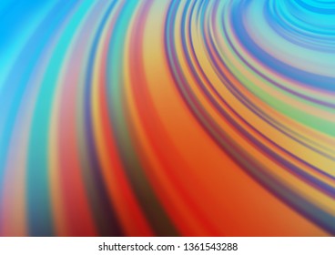 Light Blue, Red vector blurred and colored template. Shining colorful illustration in a Brand new style. Brand new style for your business design.