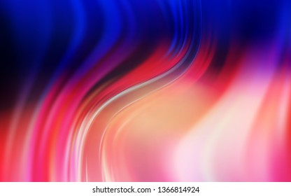 Light Blue, Red vector blurred bright pattern. An elegant bright illustration with gradient. The best blurred design for your business.
