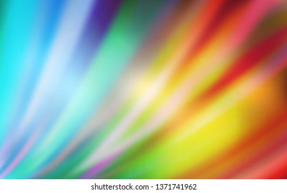 Light Blue, Red vector blurred bright pattern. Modern abstract illustration with gradient. New style design for your brand book.