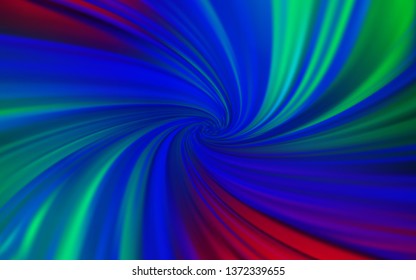 Light Blue, Red vector blurred shine abstract background. New colored illustration in blur style with gradient. New design for your business.