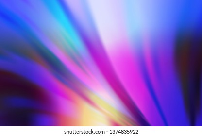 Light Blue, Red vector blurred bright pattern. Shining colored illustration in smart style. New way of your design.