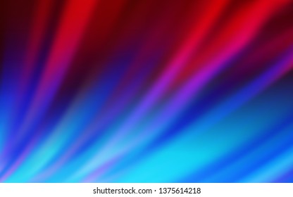 Light Blue, Red vector blurred bright texture. A completely new colored illustration in blur style. Completely new design for your business.