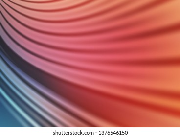 Light Blue, Red vector blurred shine abstract background. An elegant bright illustration with gradient. Brand new style for your business design.