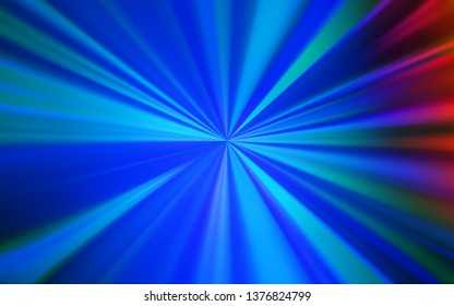 Light Blue, Red vector blurred template. A completely new colored illustration in blur style. Background for a cell phone.
