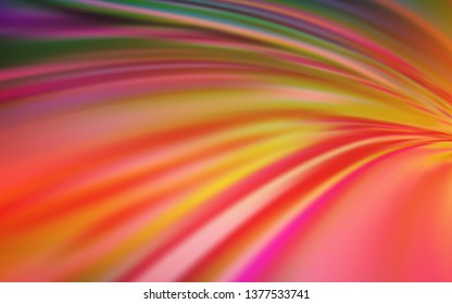 Light Blue, Red vector blurred bright texture. Colorful abstract illustration with gradient. Elegant background for a brand book.