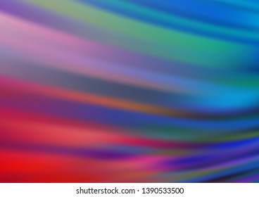 Light Blue, Red vector blurred bright background. A completely new color illustration in a bokeh style. The template for backgrounds of cell phones.