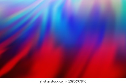 Light Blue, Red vector blurred shine abstract texture. Modern abstract illustration with gradient. New design for your business.