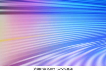 Light Blue, Red vector blurred template. Glitter abstract illustration with gradient design. Completely new design for your business.