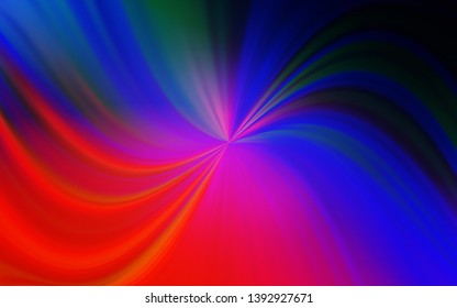 Light Blue, Red vector blurred background. Abstract colorful illustration with gradient. Background for designs.