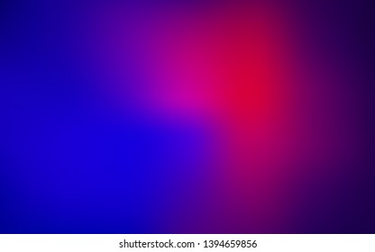 Light Blue, Red vector blurred shine abstract background. A completely new colored illustration in blur style. Background for designs.