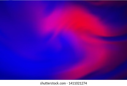 Light Blue, Red vector blurred template. Colorful abstract illustration with gradient. New way of your design.