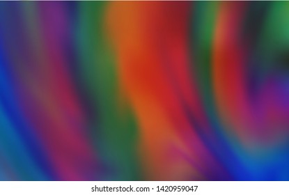 Light Blue, Red vector blurred bright pattern. Colorful abstract illustration with gradient. Background for designs.