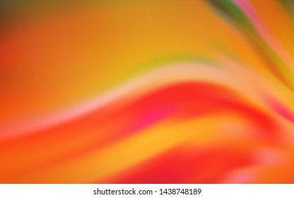 Light Blue, Red vector blurred shine abstract template. Modern abstract illustration with gradient. Elegant background for a brand book.