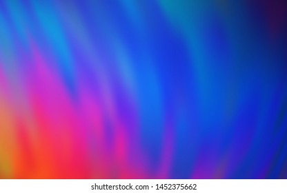 Light Blue, Red vector blurred and colored pattern. Colorful illustration in abstract style with gradient. New style design for your brand book.