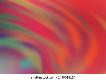 Light Blue, Red vector blurred bright pattern. Colorful abstract illustration with gradient. The elegant pattern for brand book.