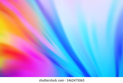 Light Blue, Red vector blurred background. New colored illustration in blur style with gradient. New way of your design.