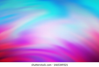 Light Blue, Red vector blurred bright template. Modern abstract illustration with gradient. Background for designs.