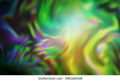 Light Blue, Red vector blurred shine abstract texture. New colored illustration in blur style with gradient. Background for designs.