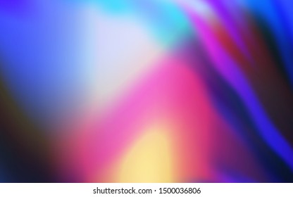 Light Blue, Red vector blurred and colored pattern. Colorful abstract illustration with gradient. New style for your business design.