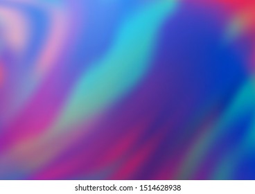 Light Blue, Red vector blurred background. A vague abstract illustration with gradient. A completely new design for your business.